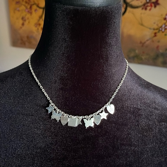 Authentic GUCCI Sterling 925 Charm 17”Necklace - Picture 7 of 13